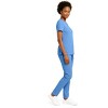 Hey Collection Women’s 5-Pocket Medical Scrub Set – V-Neck Top & Straight Leg Pants, Comfortable Flexible Nursing Uniforms - 3 of 4