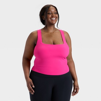 Women's Everyday Soft Square Neck Support Tank Top - All In Motion™