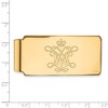 Black Bow Jewelry 10k Yellow Gold College of William & Mary Tribe NCAA Money Clip - 2 of 3