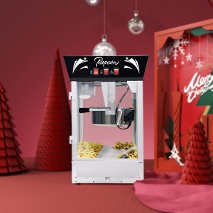 KWPZQEB Commercial Popcorn Machine, Stainless Steel Maker Machine with 3-Switch Control, 12 Oz Kettle & Tray for for Parties, Events, Theater - 1 of 4