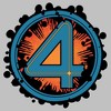 Womens The Fantastic Four: First Steps Halftone Number Logo T Shirt - 2 of 4