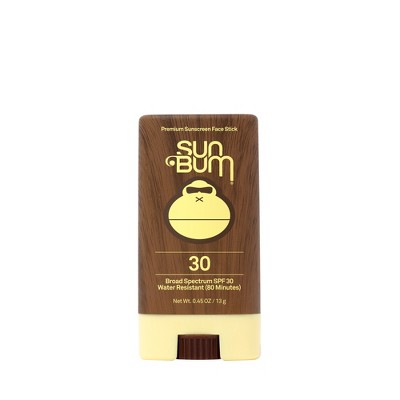 Sun Bum Sunscreen Face Stick - SPF 30 - 0.45oz