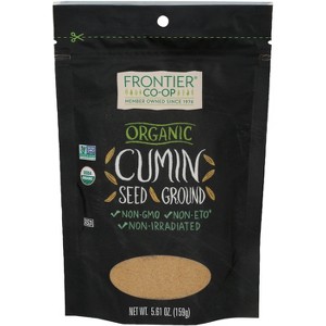 Frontier Natural Products Coop - Cumin Seed - Organic - Ground - Case of 12 - 5.61 oz - 1 of 1