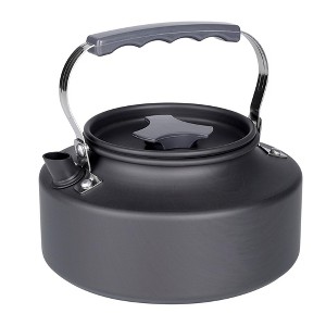 Itopfox 0.8L Portable Camping Kettle, Hard-Anodized Aluminum Teapot for Stove Top, Compact Coffee Pot for Outdoor, Hiking, Picnic and Travel - 1 of 4