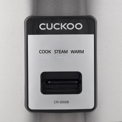 Cuckoo 30-Cup Silver Electric Commercial Rice Cooker with Nonstick Inner Pot