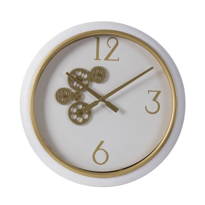 Gear Clock White - A&B Home