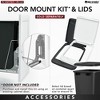 Rev-A-Shelf Single Pullout 35 qt. Trash Can for Kitchen Cabinets, RV-18PB-1 - 3 of 4