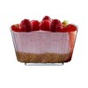 Smarty Had A Party 5.5 oz. Clear Fluted Rectangular Plastic Pudding Cups - 288 pcs - 3 of 4