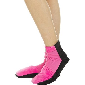 FOMI Hot Cold Therapy Gel Ice Socks | 2 Socks – Pink, Medium Size - 1 of 4