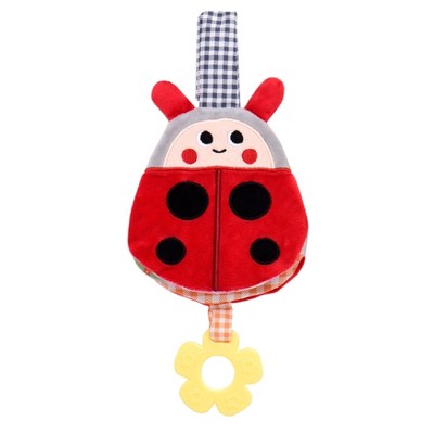 Image of Magic Years 5" Soft Boa Ladybug Book Baby Learning Toy