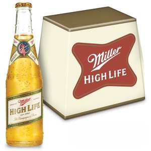 Miller High Life Beer - 12pk/12 fl oz Bottles - 1 of 4