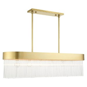 Livex Lighting Norwich 6 - Light Chandelier in  Soft Gold - 1 of 4