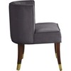 Meridian Furniture,Perry Velvet Dining Chair, Set of 2 - 4 of 4