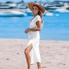 Women's Serene Breeze White Beach Cover-Up Maxi Dress - Cupshe - 3 of 4