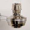Aladdin Classic Wall Bracket for Most Aladdin Metal Lamps Without Pedestals and Genie III Glass Oil Lamps, Nickel-Plated - 3 of 3