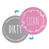 Unique Bargains Dishwasher Clean Dirty Sign Magnetic Reversible Indicator Magnet - 4 of 4