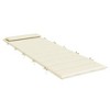 vidaXL Sun Lounger Cushion Cream - 4 of 4