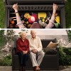Dolonm Patio Bench with Storage - Resin Outdoor Patio Bench， for Deck, Patio, Garden, Backyard - 4 of 4