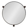 Kate and Laurel Aguilar Glam Drink Table, 9x9x23, Bronze - 4 of 4
