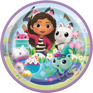 8ct Gabby's Dollhouse Paper Plates - 1 of 3