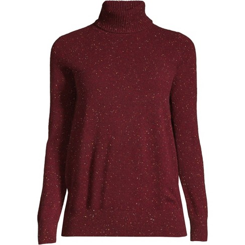 Lands end women's turtleneck on sale sweaters