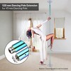 Yescom 500 mm New Chrome Dancing Pole Extension for 45 mm Professional Pole Fitness Spinning Pole Accessories, Colorful - 2 of 4