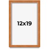 PosterPalooza | Classic Brown Picture Frame - UV Acrylic, Foam Board Backing, Hanging Hardware - 2 of 4