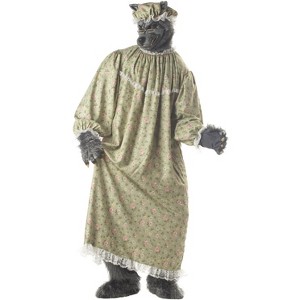 California Costumes Wolf Granny Men's Costume - 1 of 1
