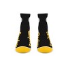 NFL Pittsburgh Steelers Around the Bend Quarter Socks - image 2 of 3