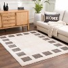 Hauteloom Beynon Charcoal Washable Area Rug - 2 of 4