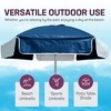 Kemp USA 6' Umbrella, Navy / White - 4 of 4