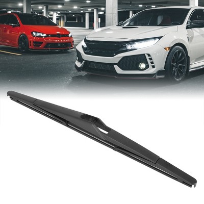 X-Autohaux Plastic Metal Rubber for 2008-2016 Ford Fiesta MK6 300mm Windshield Wipers 12" Black