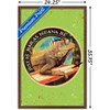 Trends International Jim Baldwin - Iguana Framed Wall Poster Prints - 3 of 4