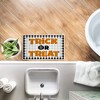 Stupell Industries Trick Or Treat Over Gingham Printed Plush Bath Mat And Bath Rug, Design By Marcus Prime, 18"X30" - 3 of 4