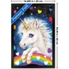 Trends International Kayomi Harai - Lovely Unicorn Framed Wall Poster Prints - 3 of 4