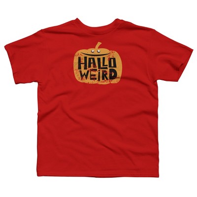 Boy's Design By Humans Halloween Halloweird By Spindriftdesigns T-Shirt