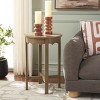 Seraphina Round Accent Table - ACC5729B - Desert Brown - Safavieh - 2 of 4