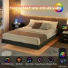 Floating Bed Frame with Led Lights - 4 of 4