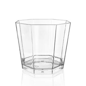 Smarty Had A Party 5.5 oz. Clear Octagon Disposable Plastic Dessert Cups (288 Cups)