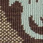 chocolate/aqua