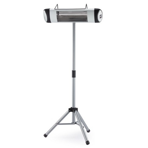 Jomeed 15000w Electric Outdoor Infrared Wall Mountable Patio Heater With  Remote Control, Adjustable Telescoping Stand, And 3 Heat Settings : Target