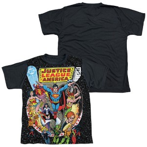 Boys' JLA Stars Short Sleeve Costume T-Shirt - 1 of 4