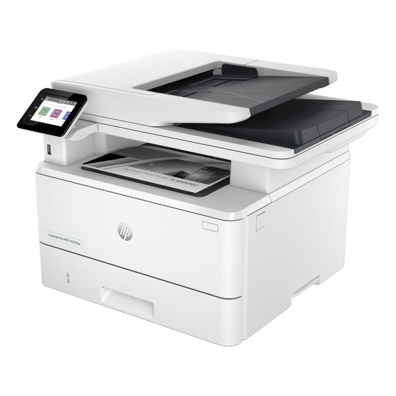 HP Inc. LaserJet Pro MFP 4101fdw Laser Printer, Black And White Mobile Print, Copy,, 2 of 9