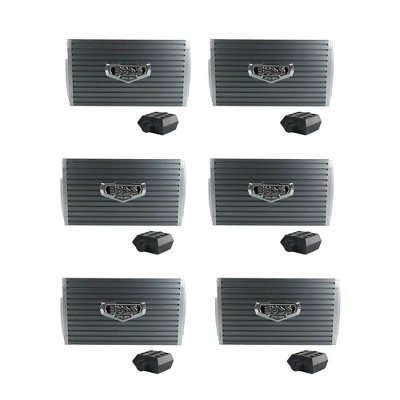  Boss Audio Armor 3000W MONOBLOCK D Car Amplifier Power Amp & Remote (6 Pack) 