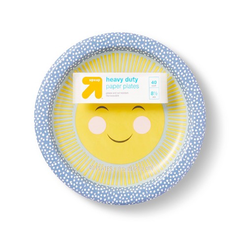 Textured Dot Paper Plate 10 - 54ct - up & up™