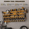 Hausource 4-Tier Large Power Tool Organizer - 12 Drill Holder, Workshop Storage Rack - 2 of 4