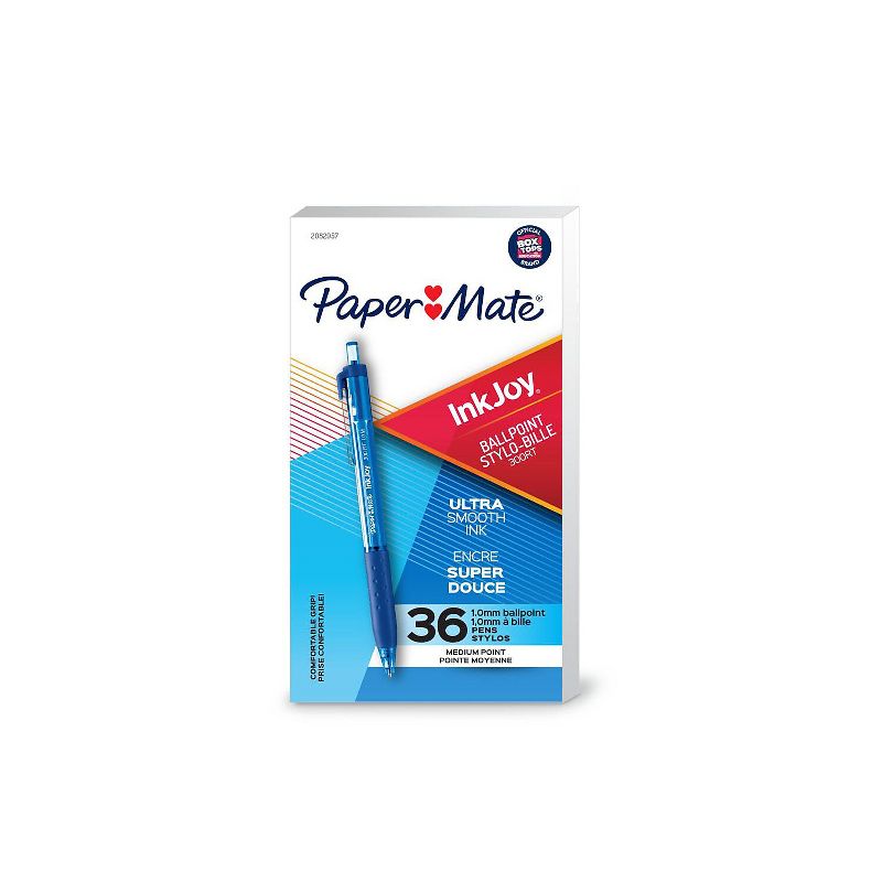 Paper Mate InkJoy 300 RT Retractable Ballpoint Pens Medium Point Blue Ink 24390225, 1 of 5