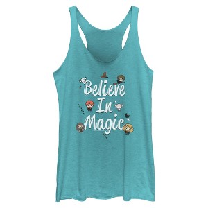 Womens Harry Potter Believe In Magic Racerback Tank - 1 of 4