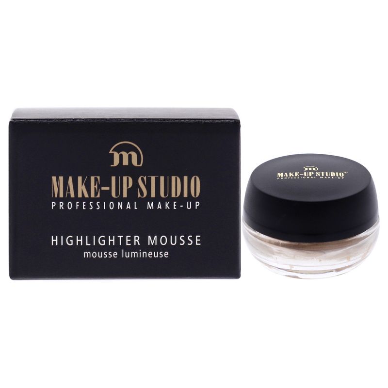 Highlighter Mousse - 1 Gold by Make-Up Studio for Women - 0.51 oz Highlighter, 1 of 9
