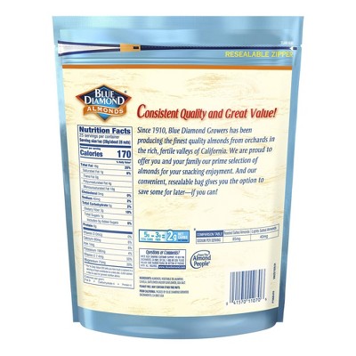 Blue Diamond Lightly Salted Low Sodium Almonds - 25oz